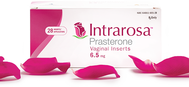 Image of the INTRAROSA packaging box with rose petals scattered around.